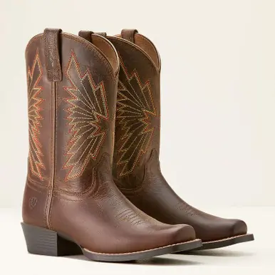 Ariat® Kids' Honey Bee Decatur Cutter Toe Boots - Footwear