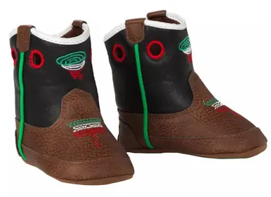 Twister® Baby Bucker Infant Elijah Brown/Black Tornado Boots - Footwear