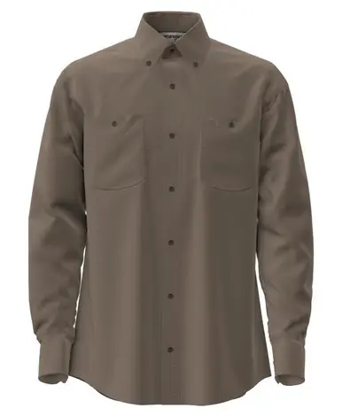 Wrangler® Men's L/S Walnut George Strait Button Shirt - Mens
