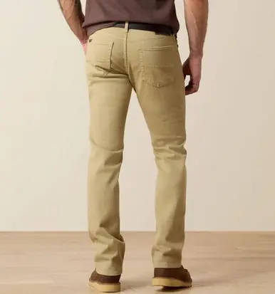 Ariat® Men's Dark Khaki M7 Grizzly Straight Jeans - Brands