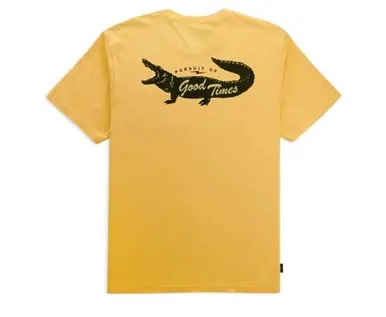 Marsh Wear® Men's S/S Wheat Snappy Gator Good Times T-Shirt