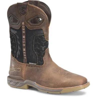 Double H® Men's Zenon 11" Waterproof Square Toe Boots - Brands