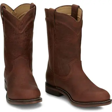 Justin® Men's Brown Braswell 10" Ropers - Brands