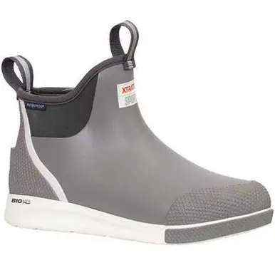 XTRATUF® Men's Grey 6" Ankle Deck Boot Sport - Footwear