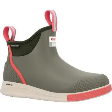 XTRATUF® Ladies' Olive 6"Ankle Deck Boot Sport - Footwear