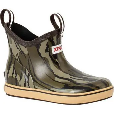 Xtratuf® Youth Mossy Oak Bottomland Ankle Deck Boots - Footwear