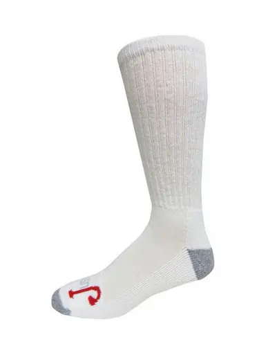 Justin® Men's Half Cushion Over The Calf Socks - Footwear