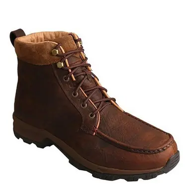 Twisted X® Men's Brown 6" Laceup Waterproof Hiker Shoes - Footwear