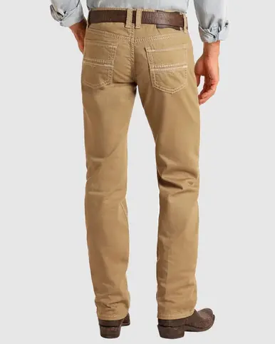 Rock & Roll Denim® Men's Khaki Slim Fit Straight Leg Jeans - Mens