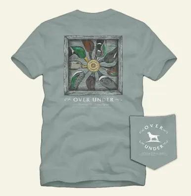 Over Under® Men's S/S Bay Grey Duck Ring T-Shirt