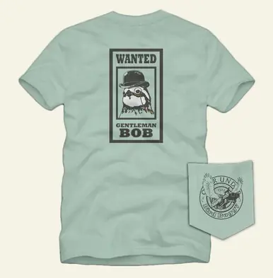Over Under® Men's S/S Green Tea Gentleman Bob T-Shirt