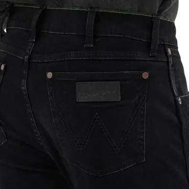 Wrangler Retro® Men's Black Slim Straight Leg Jeans - Brands