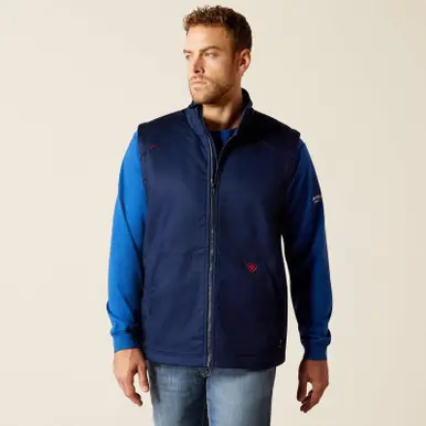 Ariat® Men's Navy FR Basic Insulated Vest - Brands