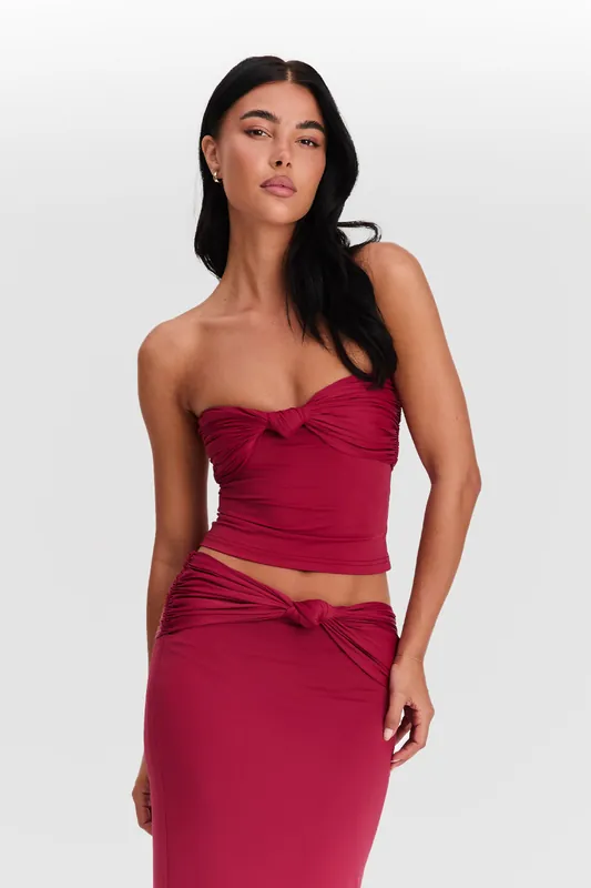 Naya Top Cherry Red - Sasha Therese