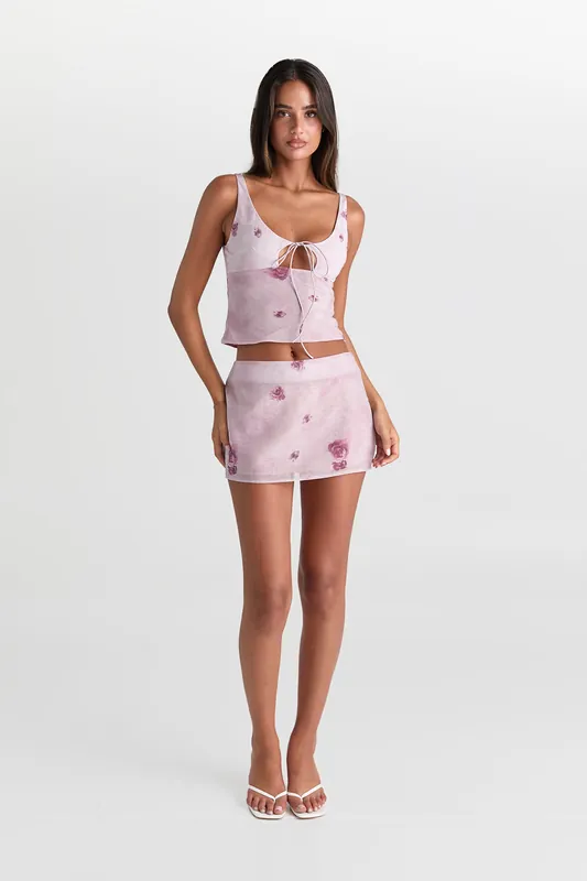 Bella Mini Skirt - Sasha Therese