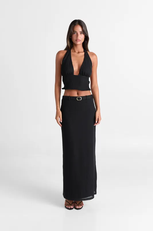 Haven Top Black - Sasha Therese