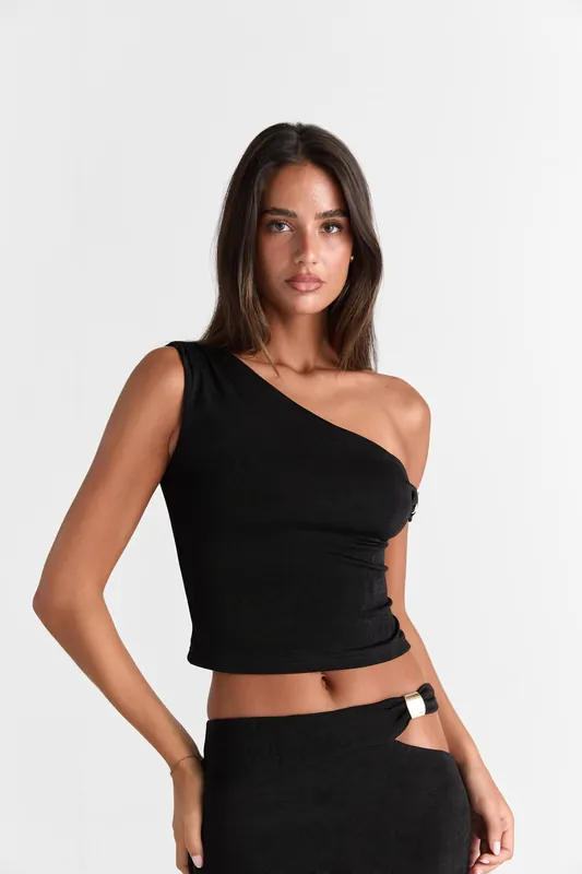 Lilah Top Black - Sasha Therese