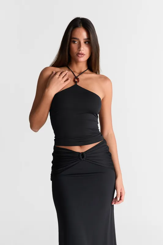 Lyra Tank Black - Sasha Therese