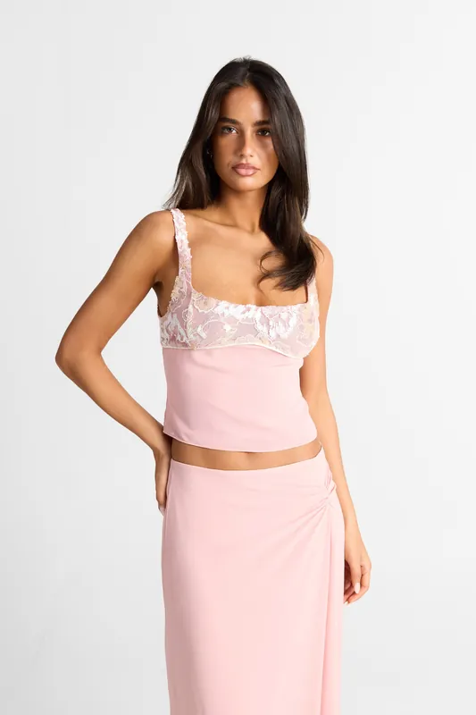 Lumi Top Pink - Sasha Therese