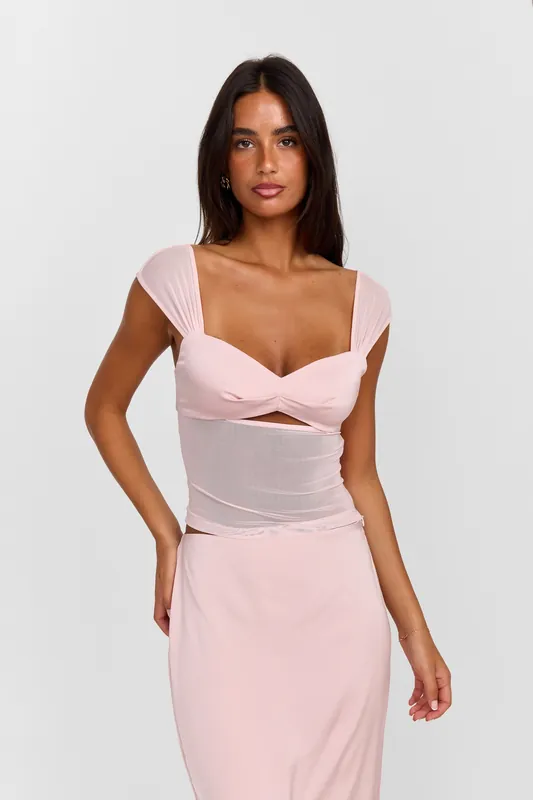 Anastasia Top Pink - Sasha Therese