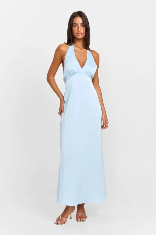Bellatrix Maxi Dress Blue - Sasha Therese