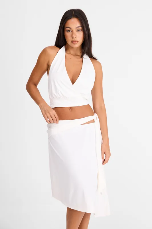 Luna Top White - Sasha Therese