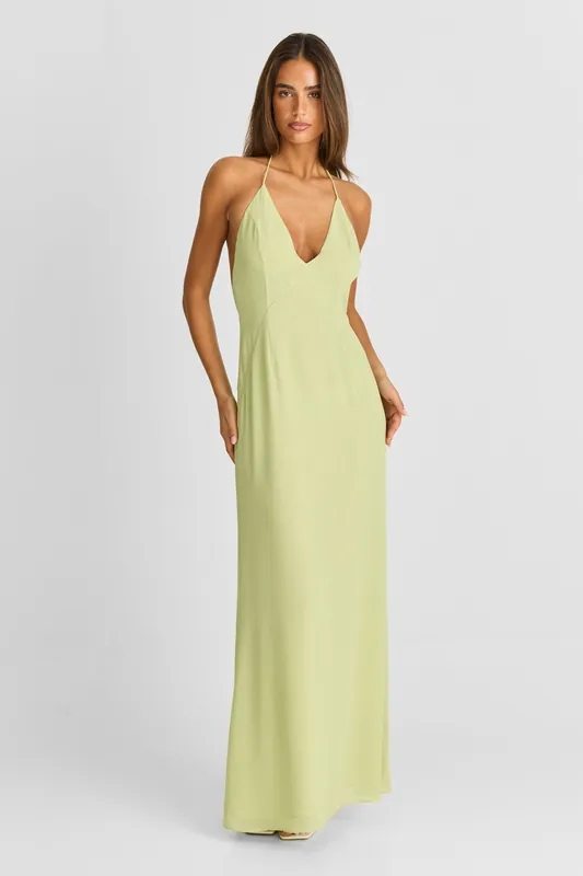 Elara Maxi Dress Apple - Sasha Therese