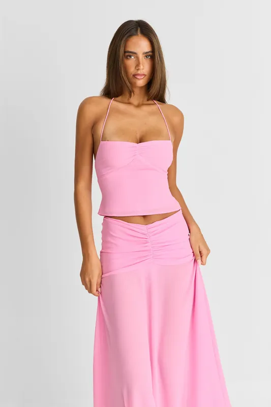 Sage Top Pink - Sasha Therese