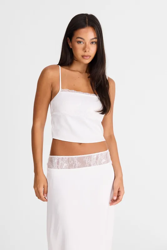 Fleur Top White - Sasha Therese