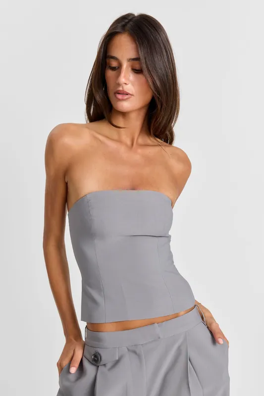 Astra Bustier Grey - Sasha Therese