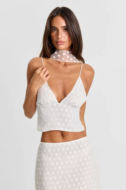 Minnie Top White - Sasha Therese