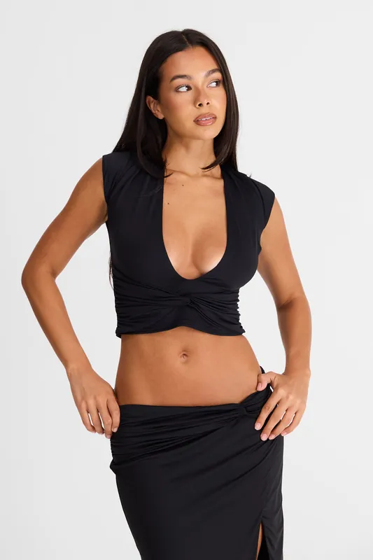 Arielle Top Black - Sasha Therese