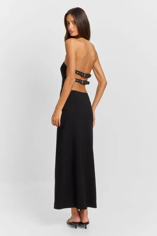 Sabrina Maxi Dress Black - Sasha Therese