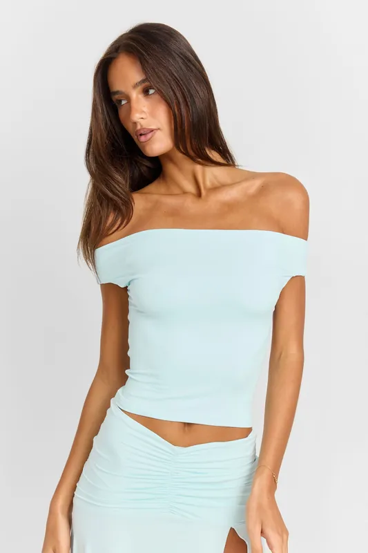 Chloe Top Blue - Sasha Therese