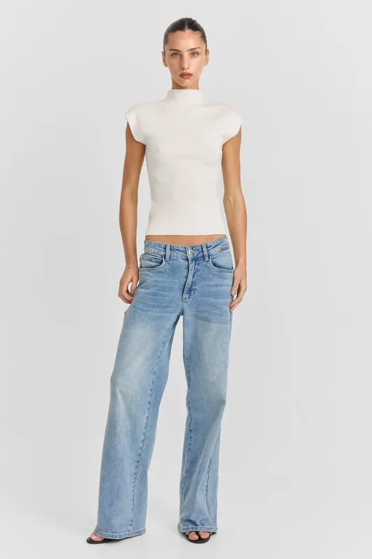 Suzette Top White - Sasha Therese