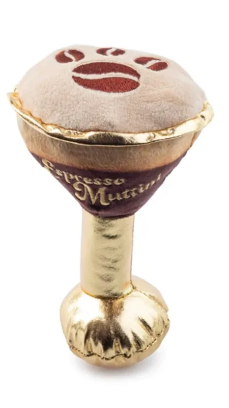 Haute Diggity Dog Espresso Muttini Dog Toy