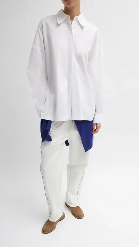 Tibi Gabe Oversized Shirt
