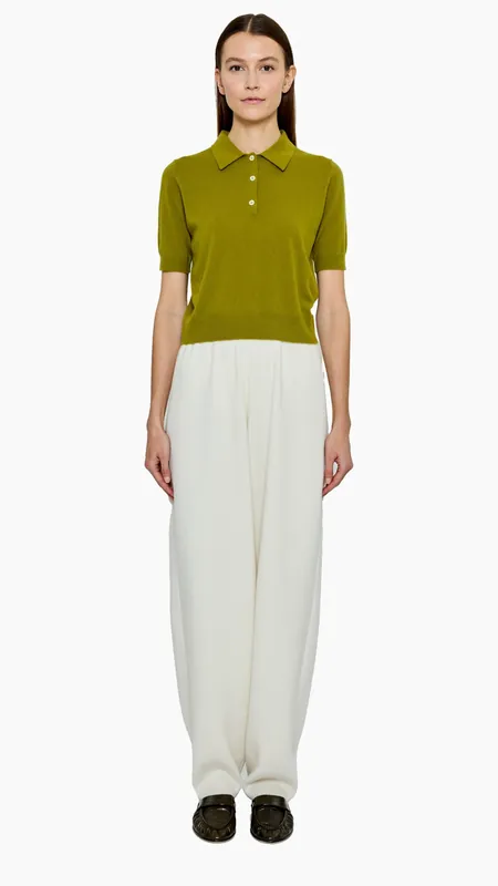 Arch 4 Octavia Polo Top in Caper Green