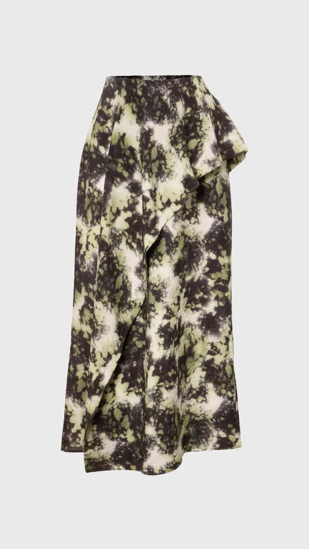Christian Wijnants Sarini Skirt in Olive
