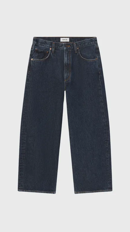 Agolde Low Curve Crop Jean In Pendulum