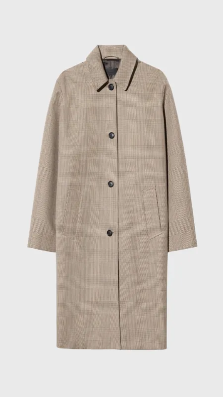 Nili Lotan Watson Duster Coat in Beige
