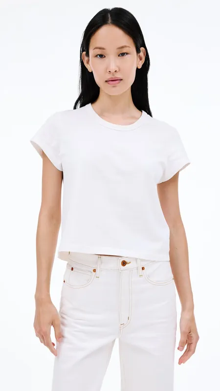 Slvrlake Easy Tee in White