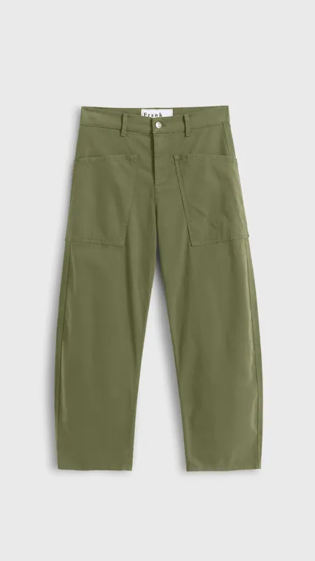 Frank & Eileen Bray Twill Barrel Pant