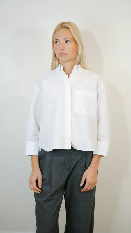 TWP J.D Shirt in White