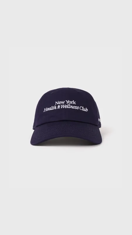 Sporty & Rich Modern Hat in Dark Navy/White