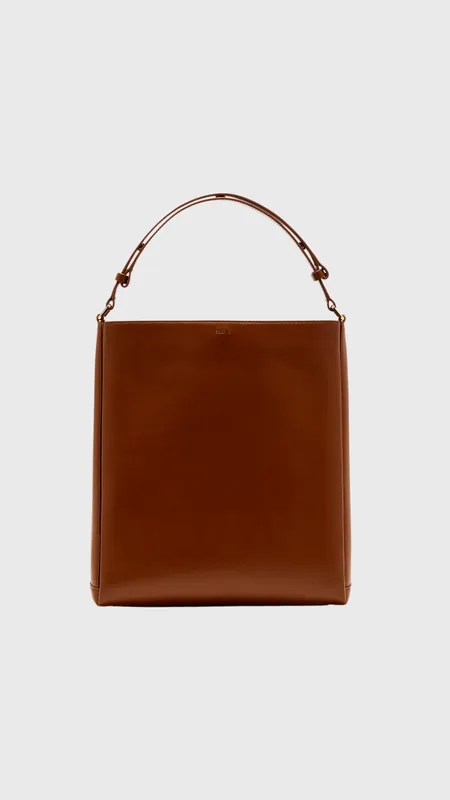 Plan C Shopper Bag in Tan