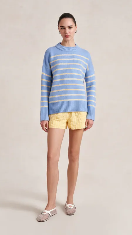 La Ligne Marin Sweater in Chambray