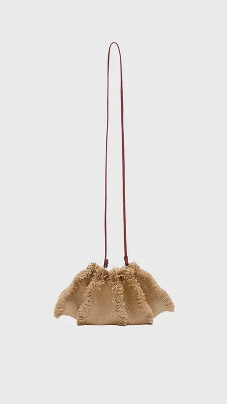 Ulla Johnson Adria Small Crossbody in Natural