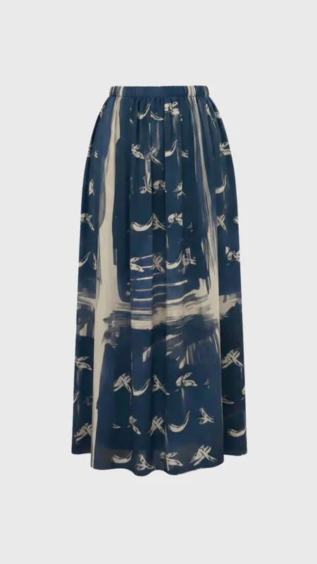 Odeeh Skirt in China Blue