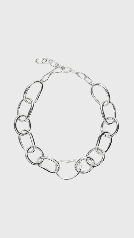 Lizzie Fortunato Porto Chain in Silver